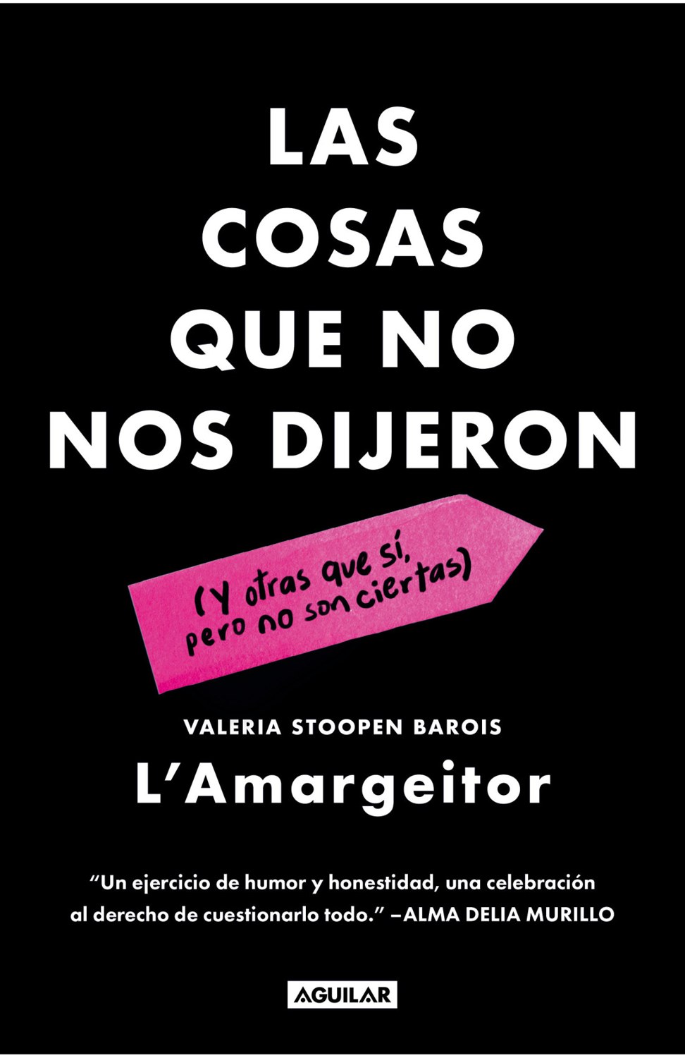 Portada Las cosas que no nos dijeron